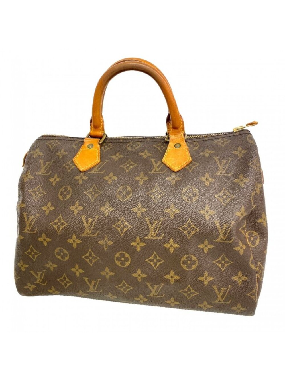 Louis Vuitton Handbag Monogram Speedy 30 Brown